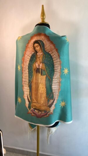 Manto Virgen Guadalupe (verde)