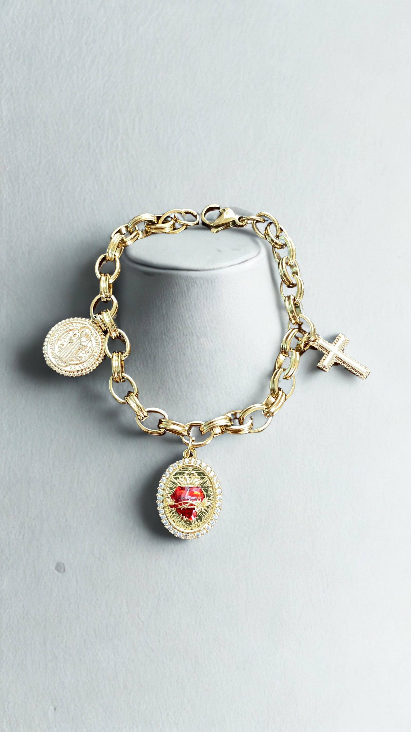 9D82A3AD-6393-41AD-9B4D-166AB217B98D Pulsera Sagrado Corazón de Jesús
