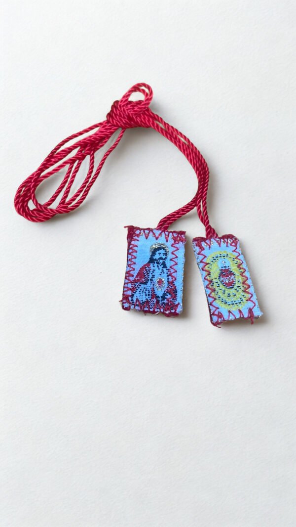 DF9E967B-16EC-4CF0-B7FB-780FFE0A5927_1_105_c Escapulario mini Sagrado Corazón de Jesús