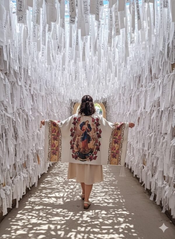 Manto Virgen Desatadora de Nudos